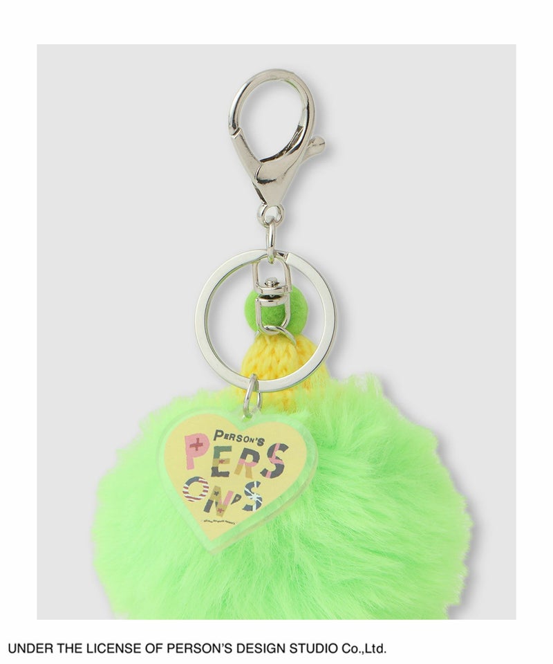 PERSON'S  別注デザイン モフモフキャラクターキーホルダー商品画像-8