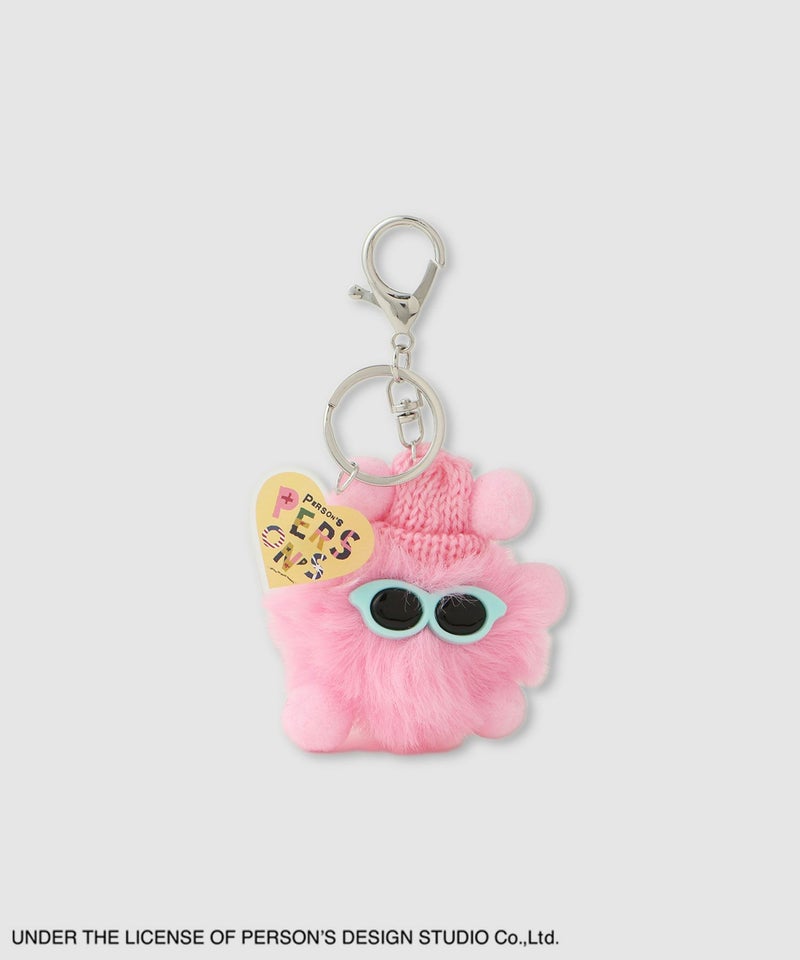 PERSON'S 別注デザイン モフモフサングラスキーホルダー商品画像-1