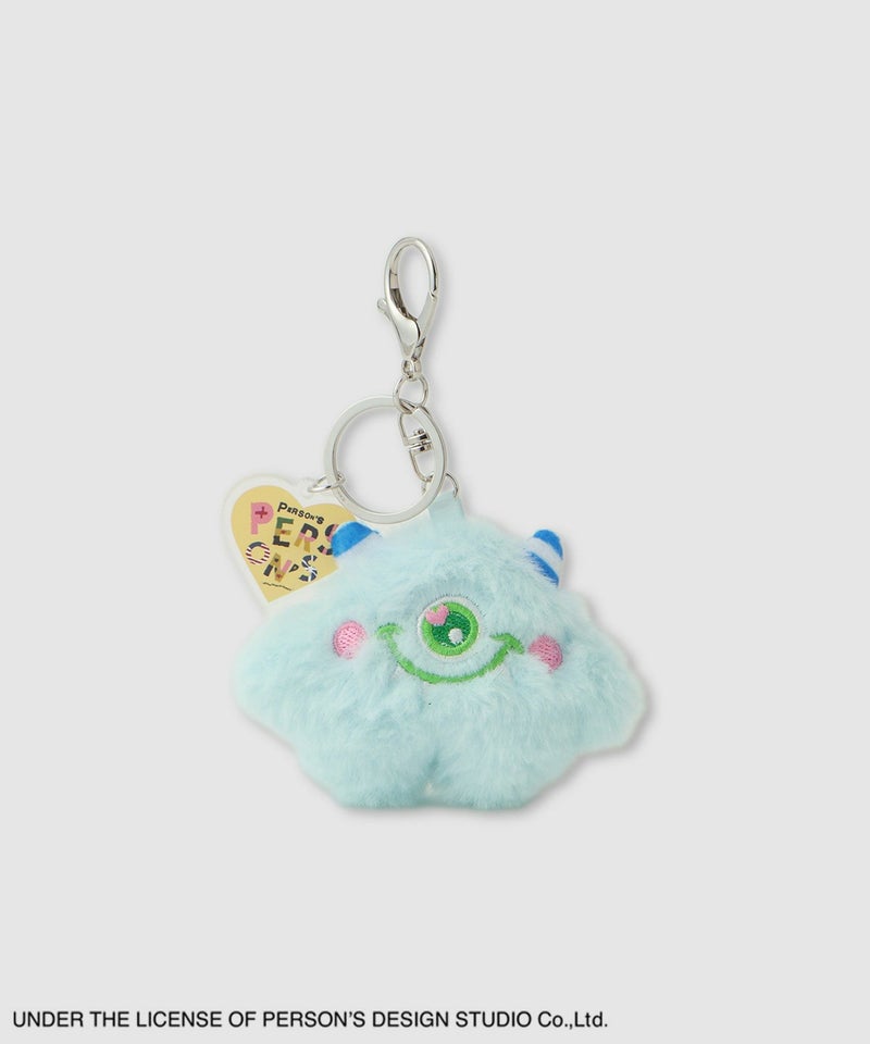PERSON'S  別注デザイン モフモフモンスターキーホルダー商品画像-1