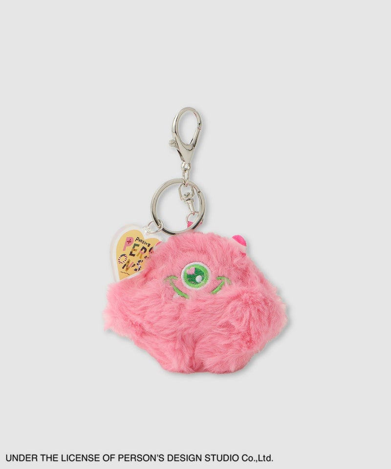 PERSON'S 別注デザイン モフモフモンスターキーホルダー商品画像-2