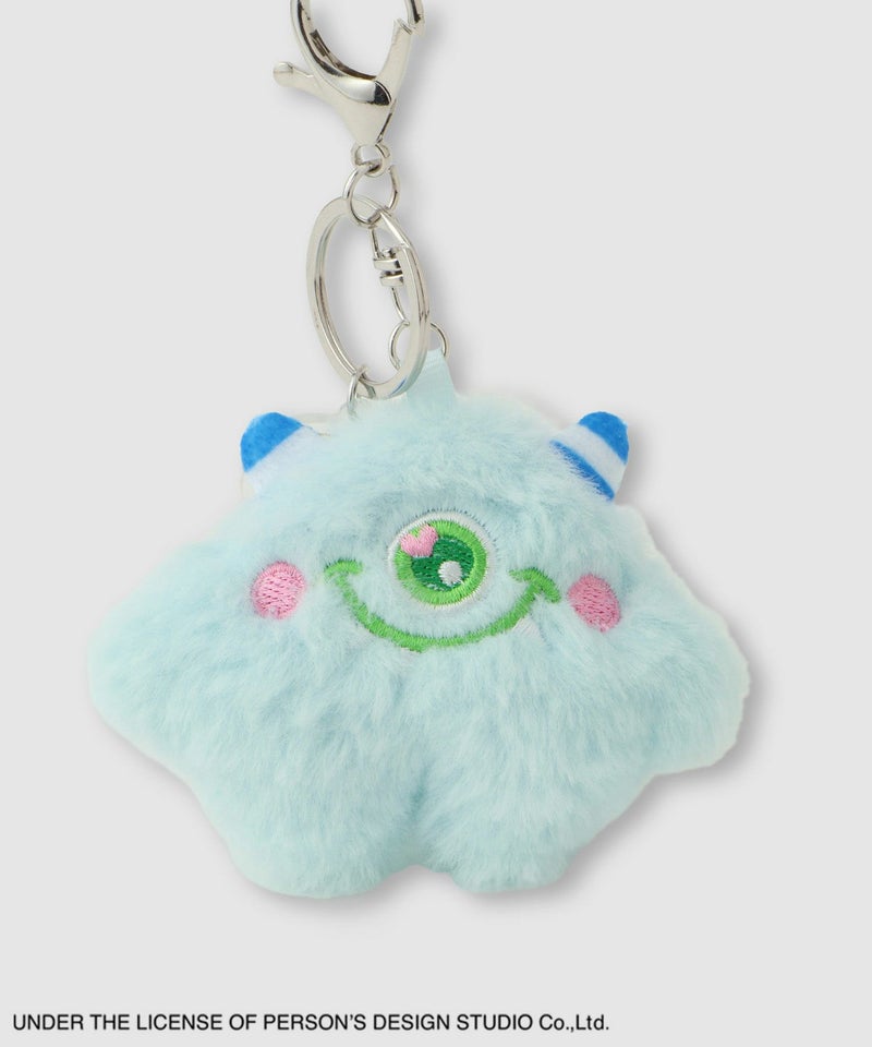 PERSON'S  別注デザイン モフモフモンスターキーホルダー商品画像-6