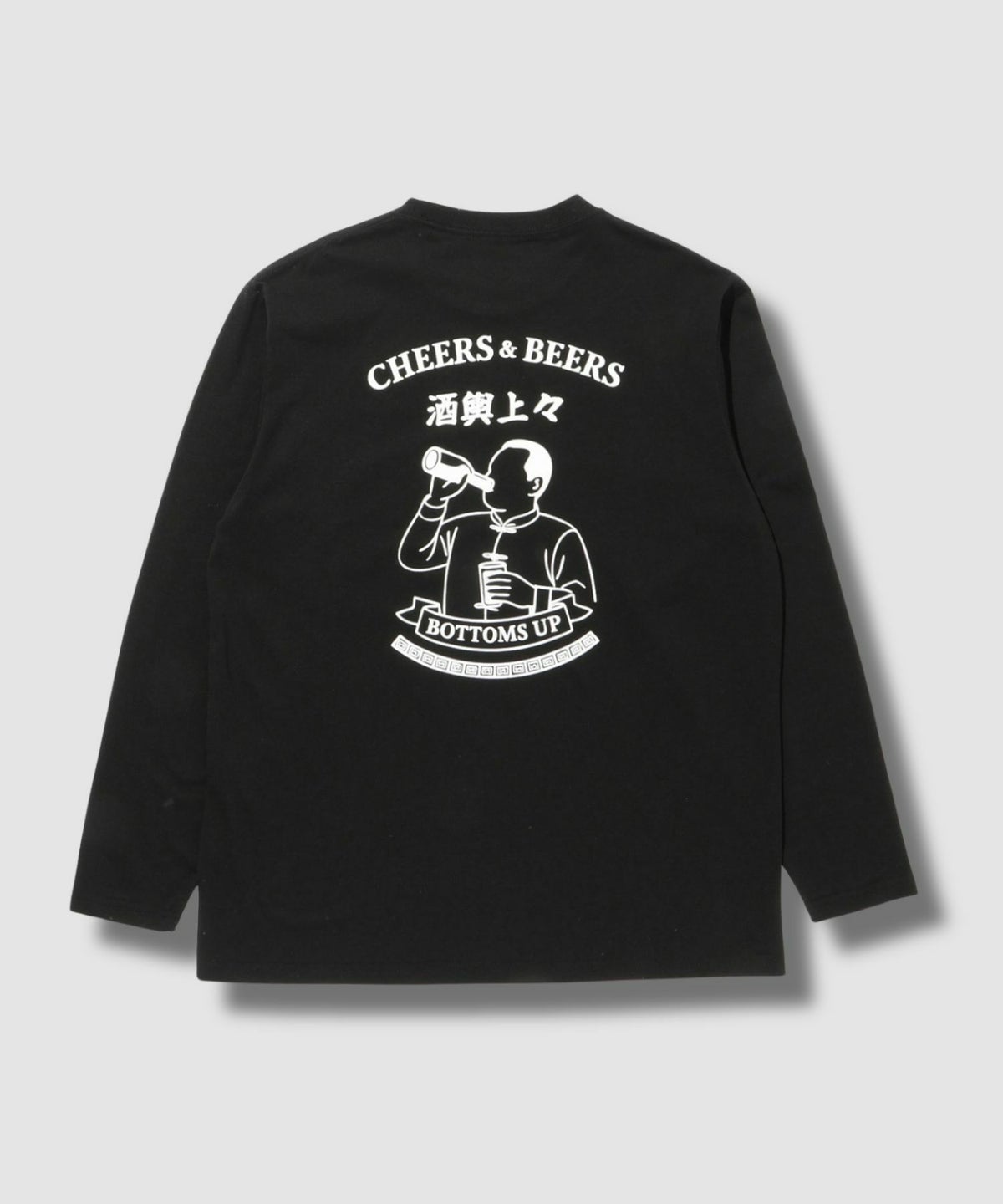 T-GRAPHICS 中華飯店長袖Tシャツ メンズ