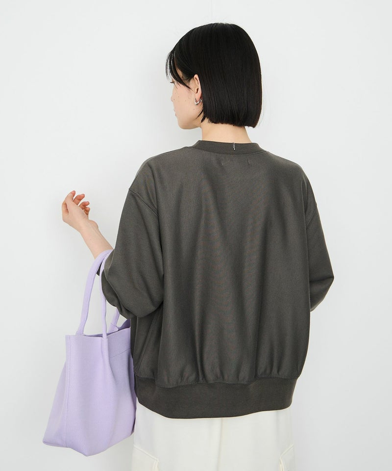 Idnes  VALMONT カレッジロゴビッグシルエットスウェット レディース商品画像-11