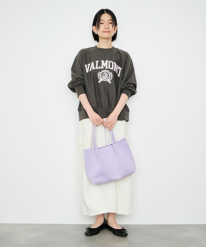 Idnes  VALMONT カレッジロゴビッグシルエットスウェット レディース商品画像-13