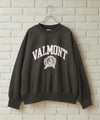 Idnes VALMONT カレッジロゴビッグシルエットスウェット レディース
