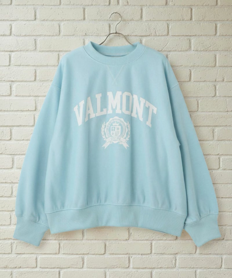 Idnes  VALMONT カレッジロゴビッグシルエットスウェット レディース商品画像-19