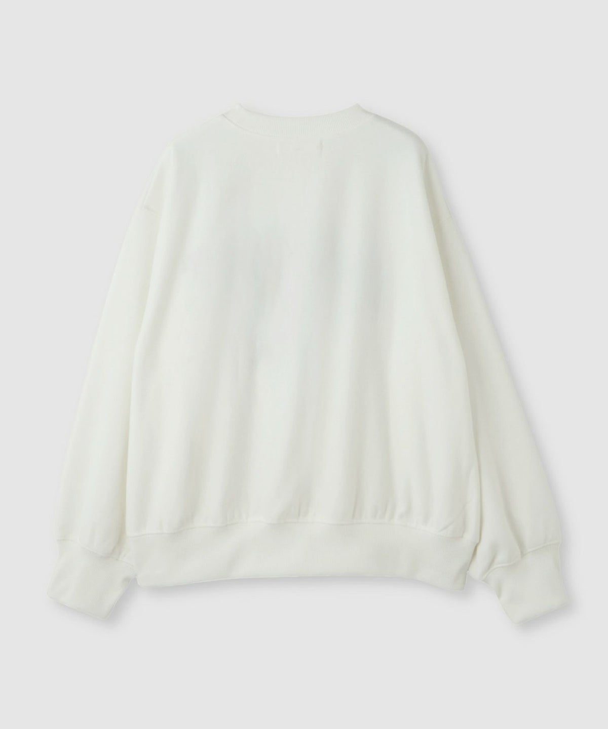 Idnes VALMONT カレッジロゴビッグシルエットスウェット レディース