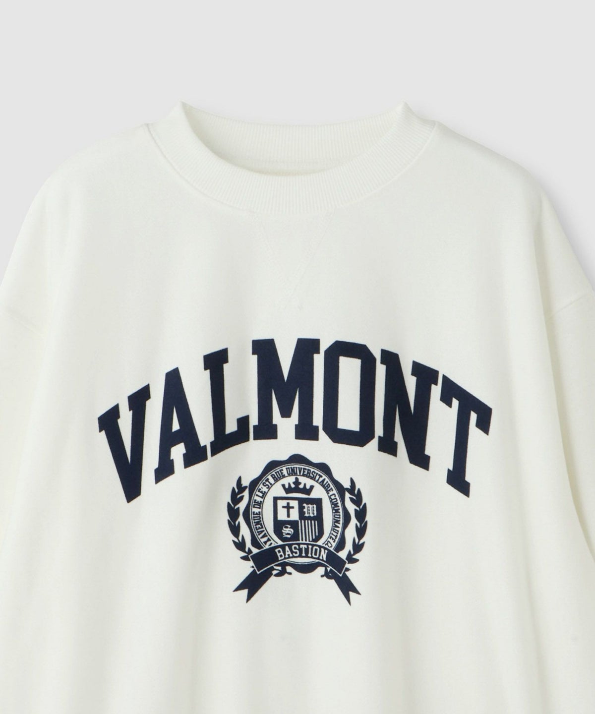 Idnes VALMONT カレッジロゴビッグシルエットスウェット レディース