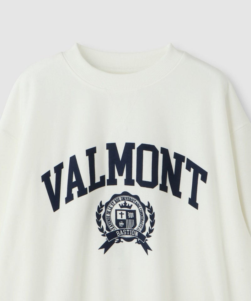 Idnes  VALMONT カレッジロゴビッグシルエットスウェット レディース商品画像-21