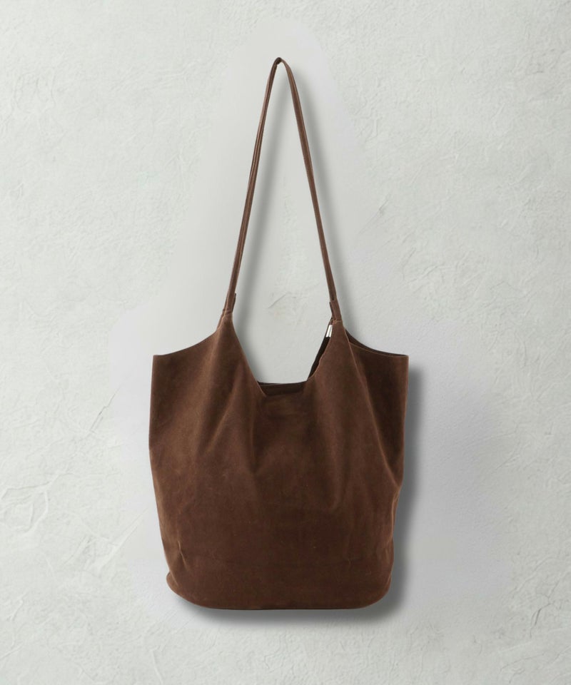 Idnes フェイクスエードトートバック商品画像-5