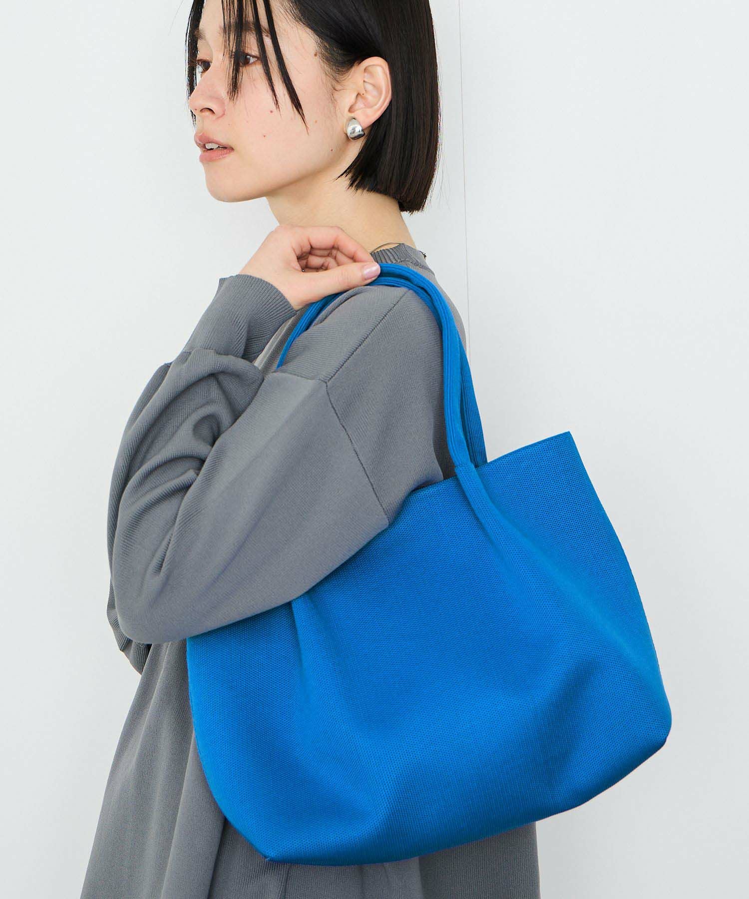 Idnes ニットトートバッグ