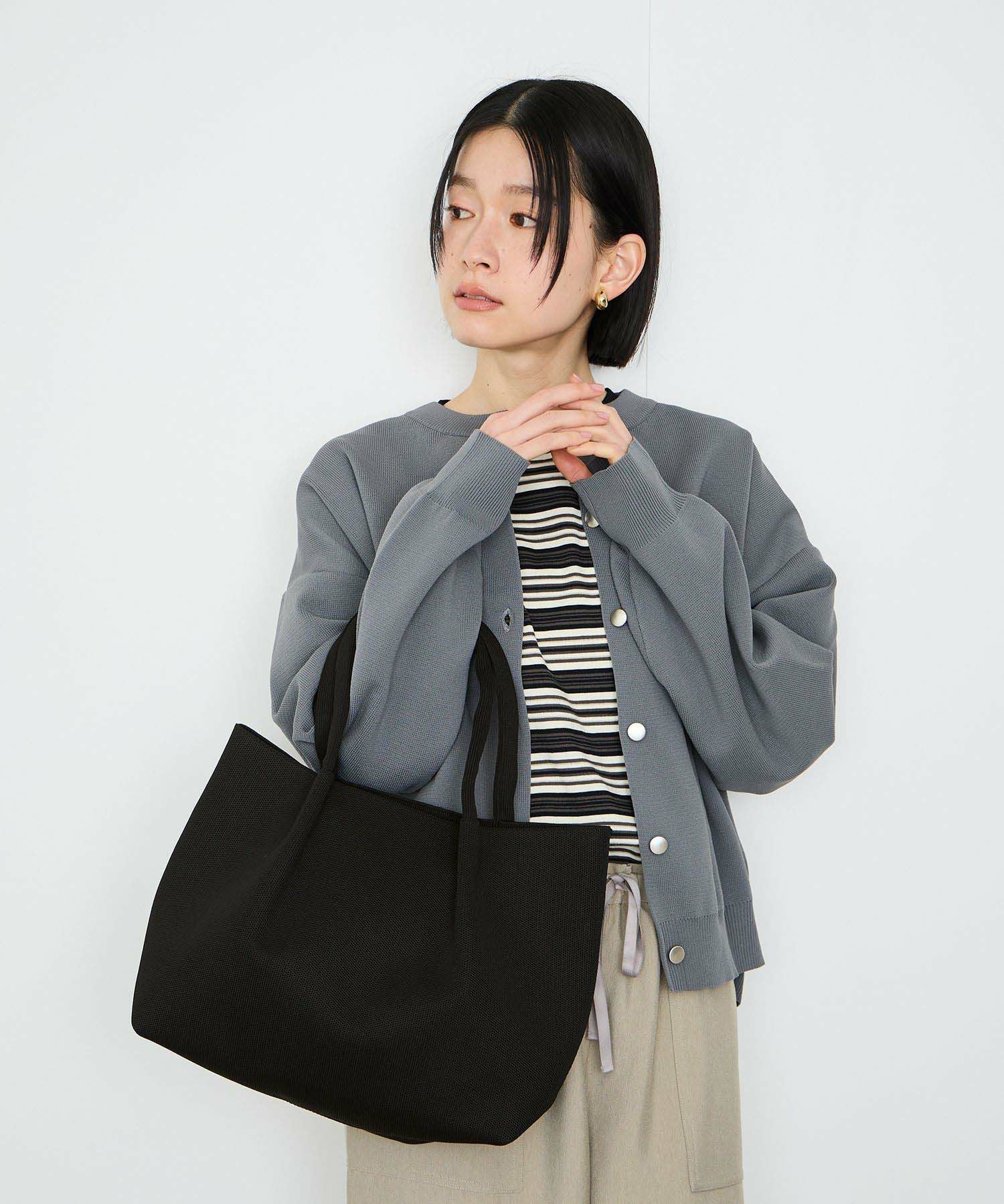 Idnes ニットトートバッグ