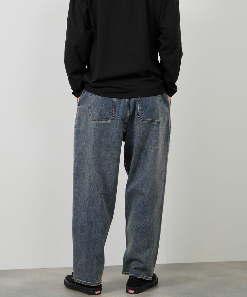 NAVY 毎日はきたくなるデニム「マイデニ」 ワイドテーパード メンズ商品画像-6
