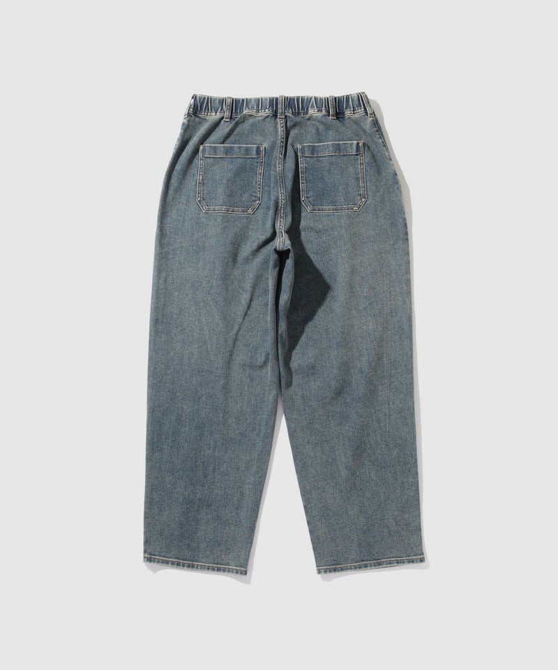 NAVY  毎日はきたくなるデニム「マイデニ」 ワイドテーパード メンズ商品画像-23