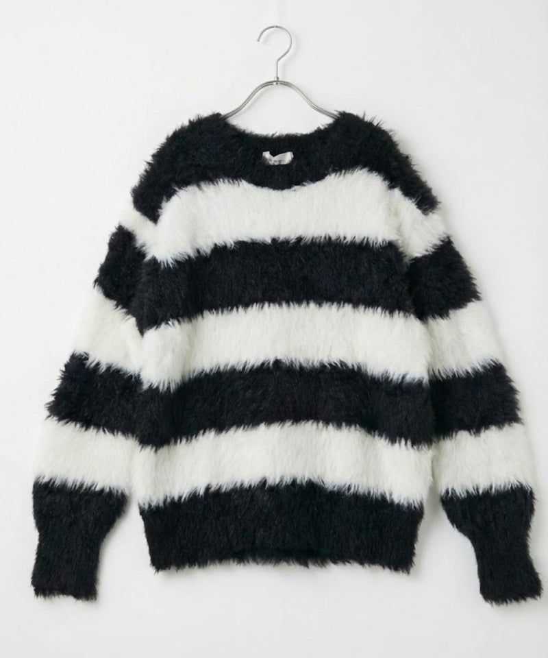 Free Nature シャギークルーネックニット レディース商品画像-17