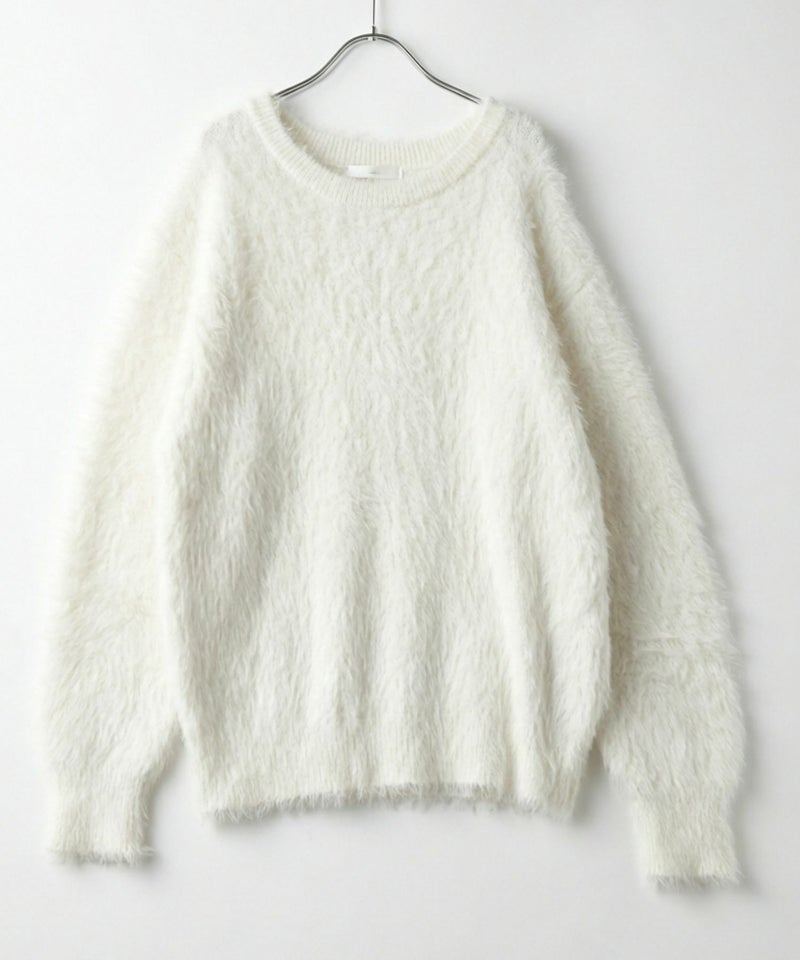 Free Nature シャギークルーネックニット レディース商品画像-18