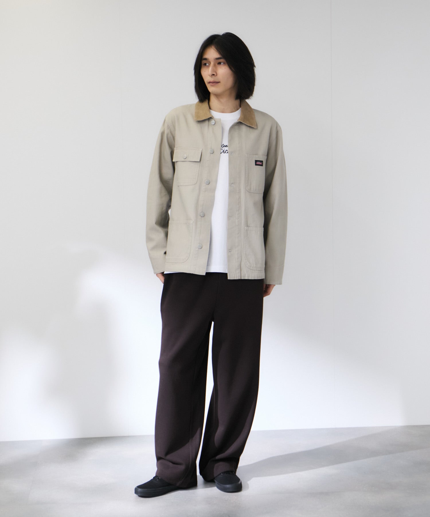 GENUINE Dickies 襟コールカバーオール メンズ