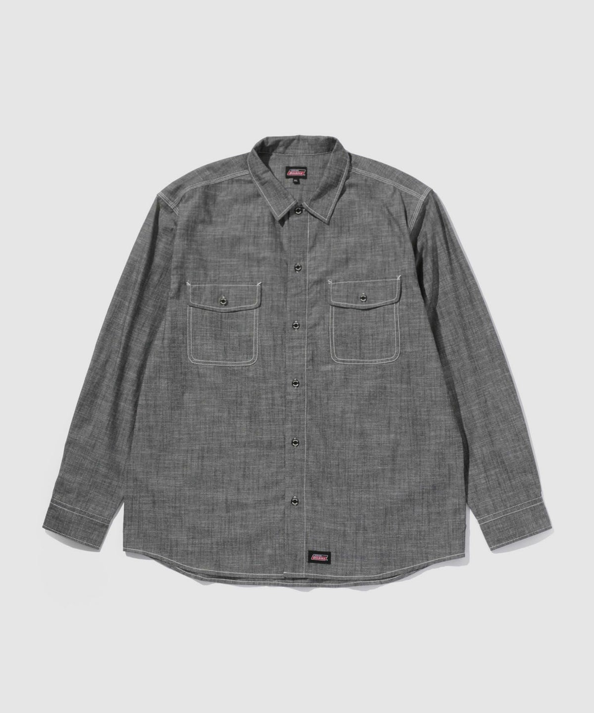 GENUINE Dickies シャンブレーワークシャツ メンズ