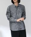 GENUINE Dickies シャンブレーワークシャツ メンズ商品サムネイル-8