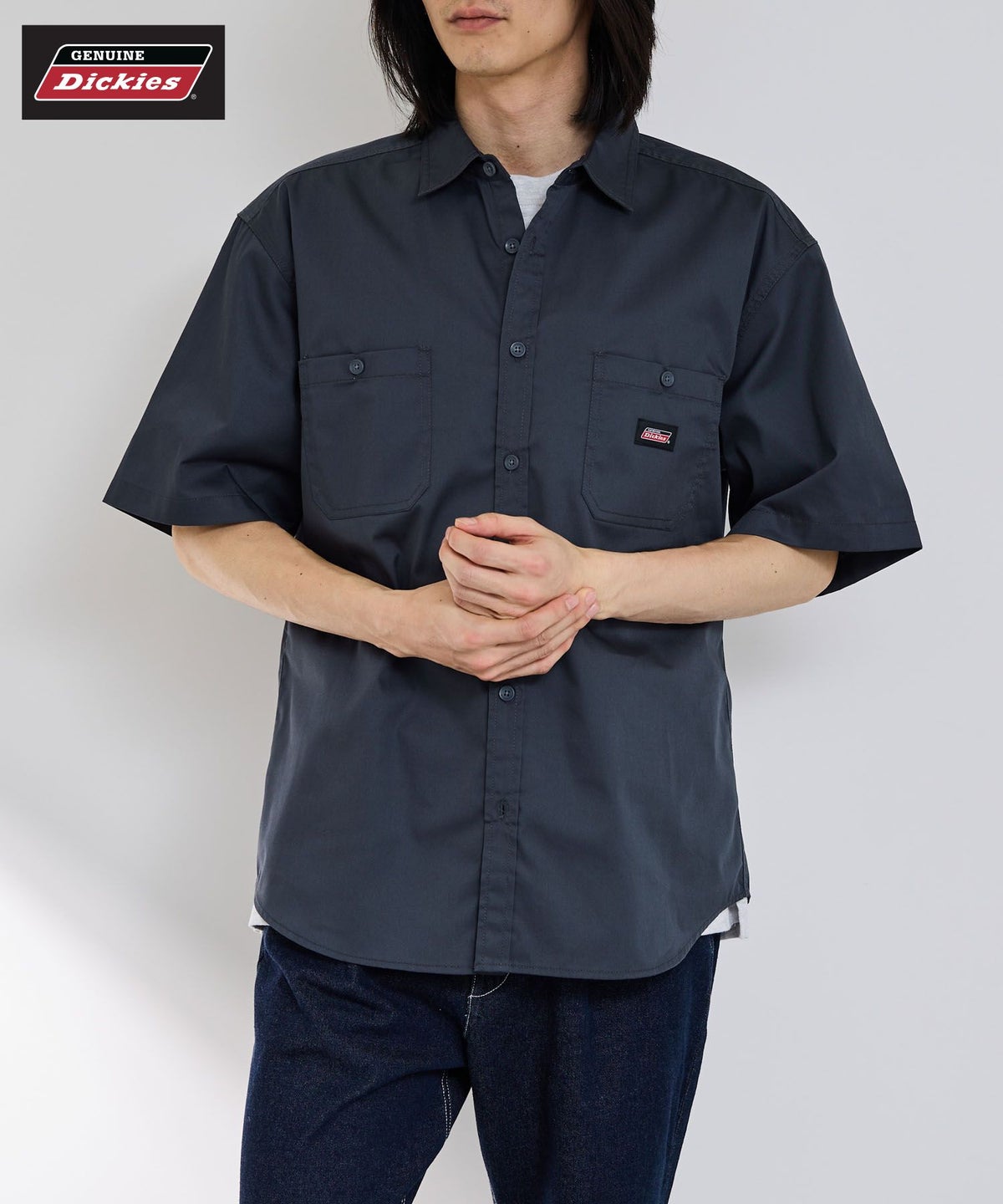 GENUINE Dickies ライトワークシャツ メンズ