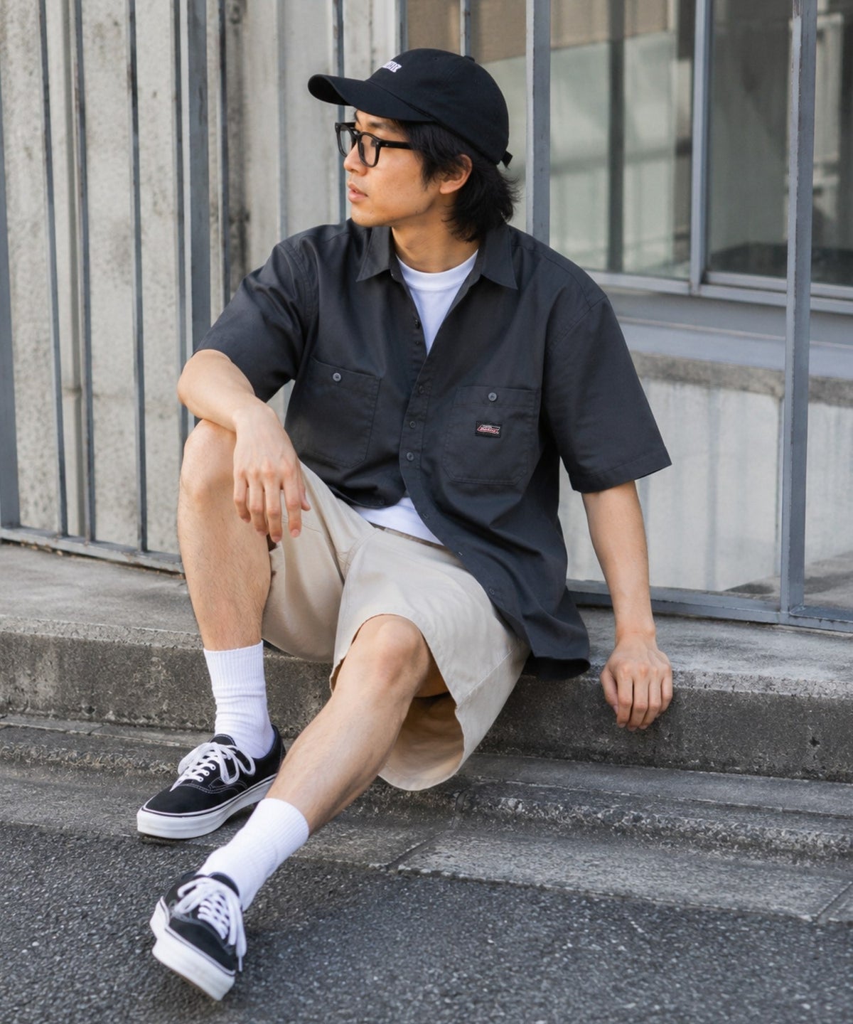 GENUINE Dickies ライトワークシャツ メンズ