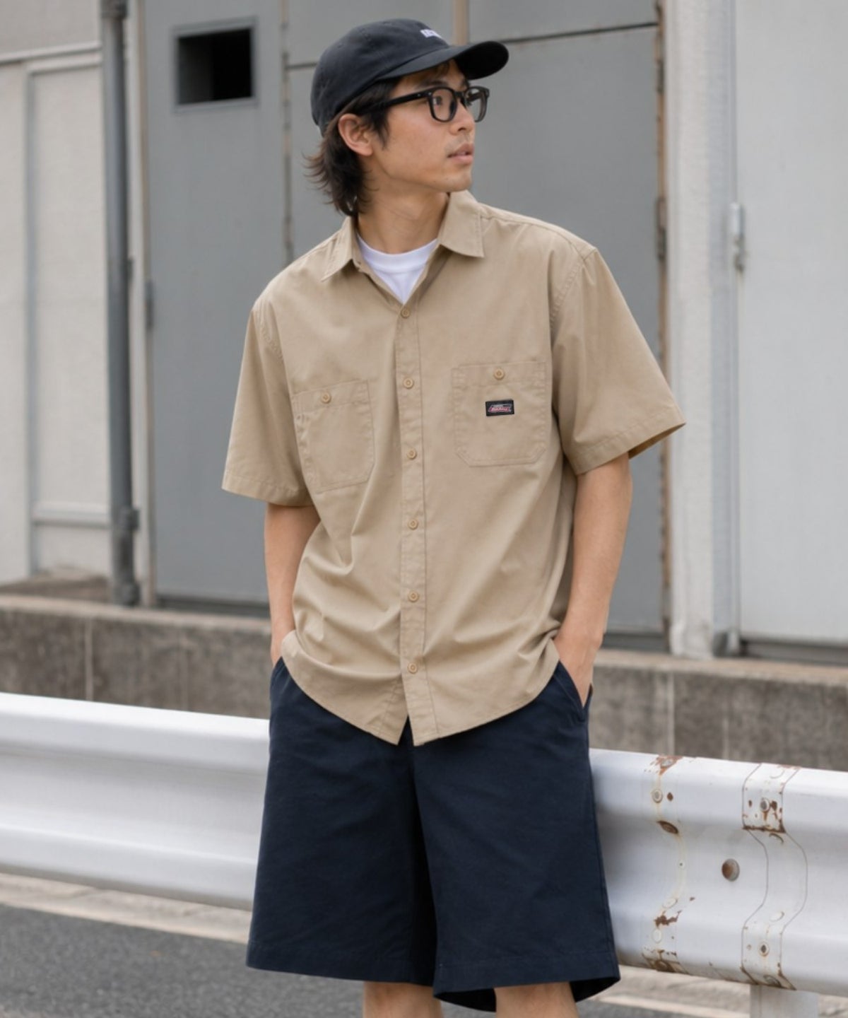 GENUINE Dickies ライトワークシャツ メンズ