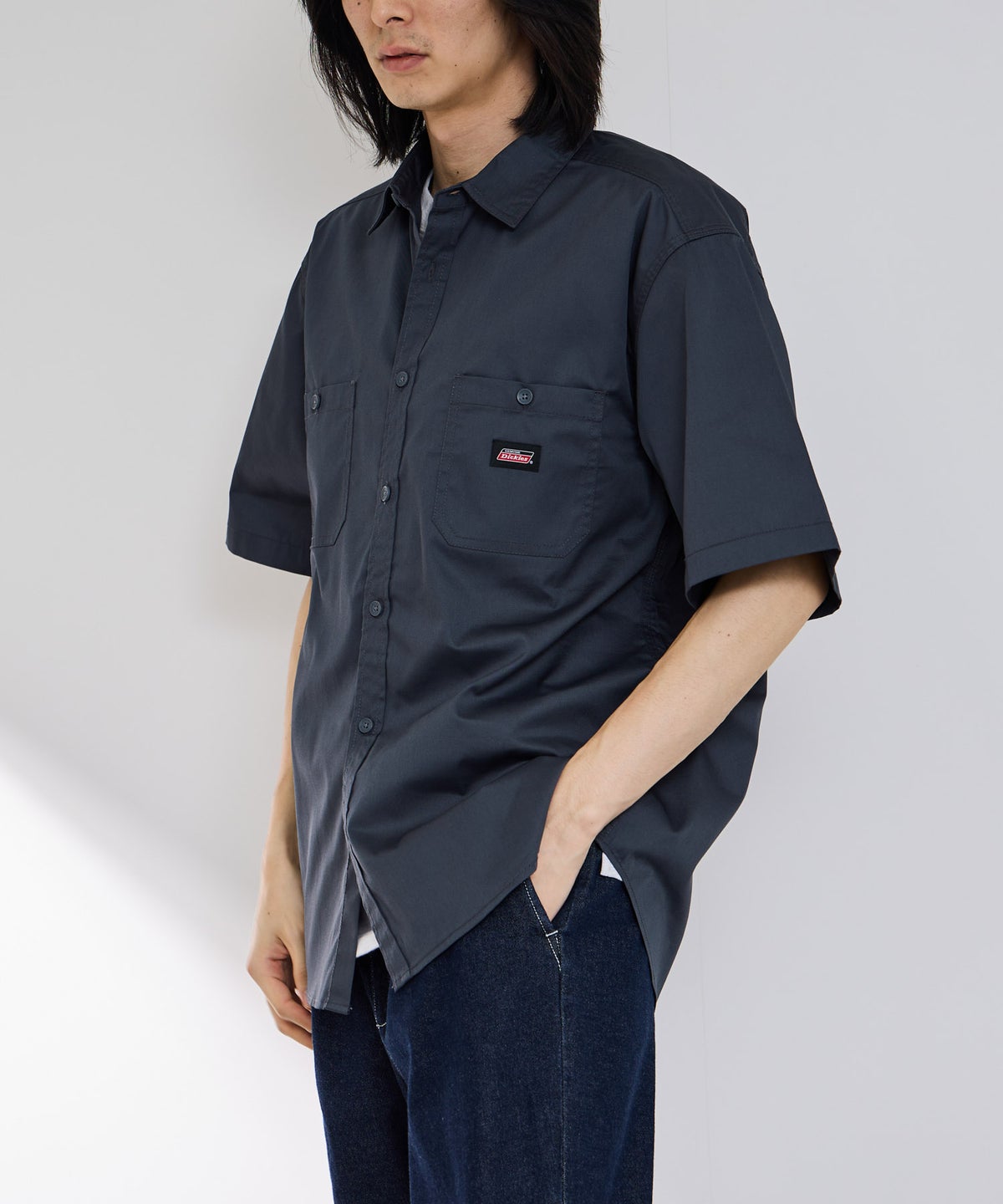 GENUINE Dickies ライトワークシャツ メンズ