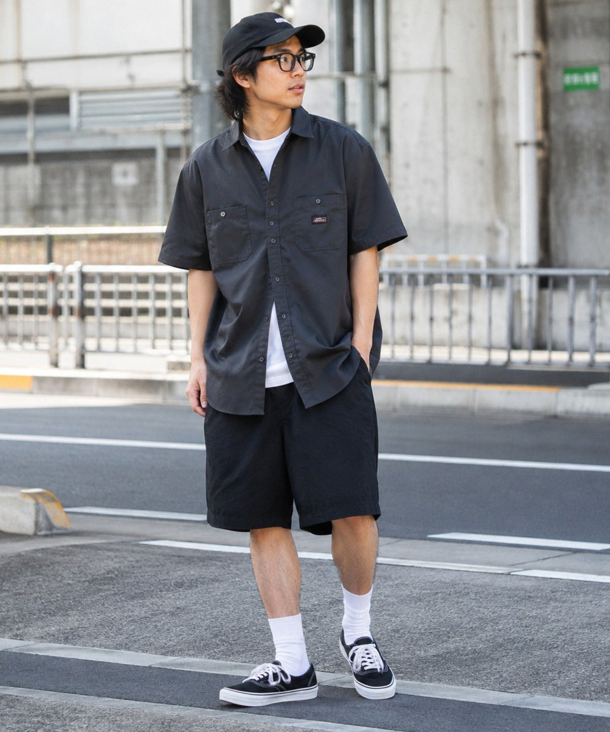 GENUINE Dickies ライトワークシャツ メンズ