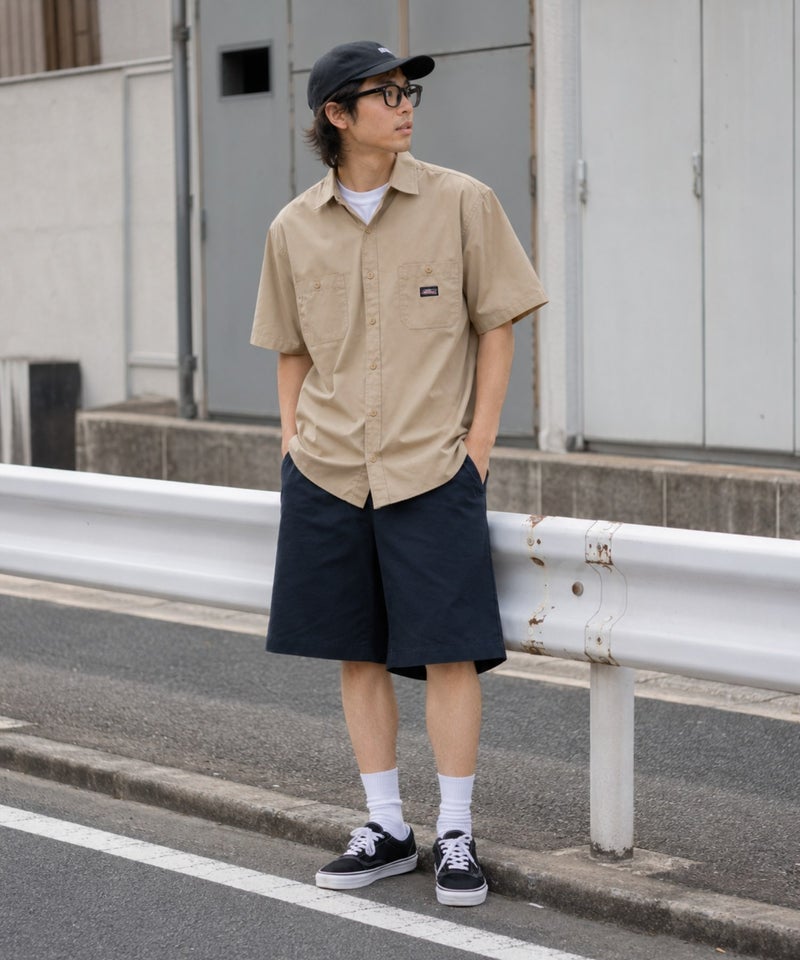 GENUINE Dickies ライトワークシャツ メンズ商品画像-8
