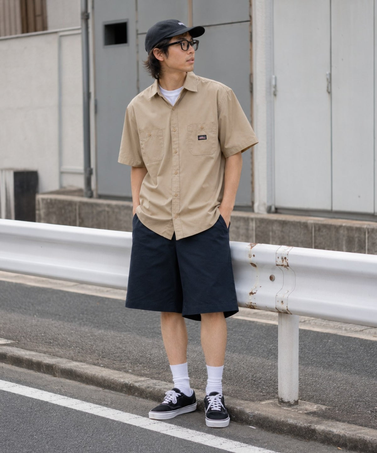 GENUINE Dickies ライトワークシャツ メンズ