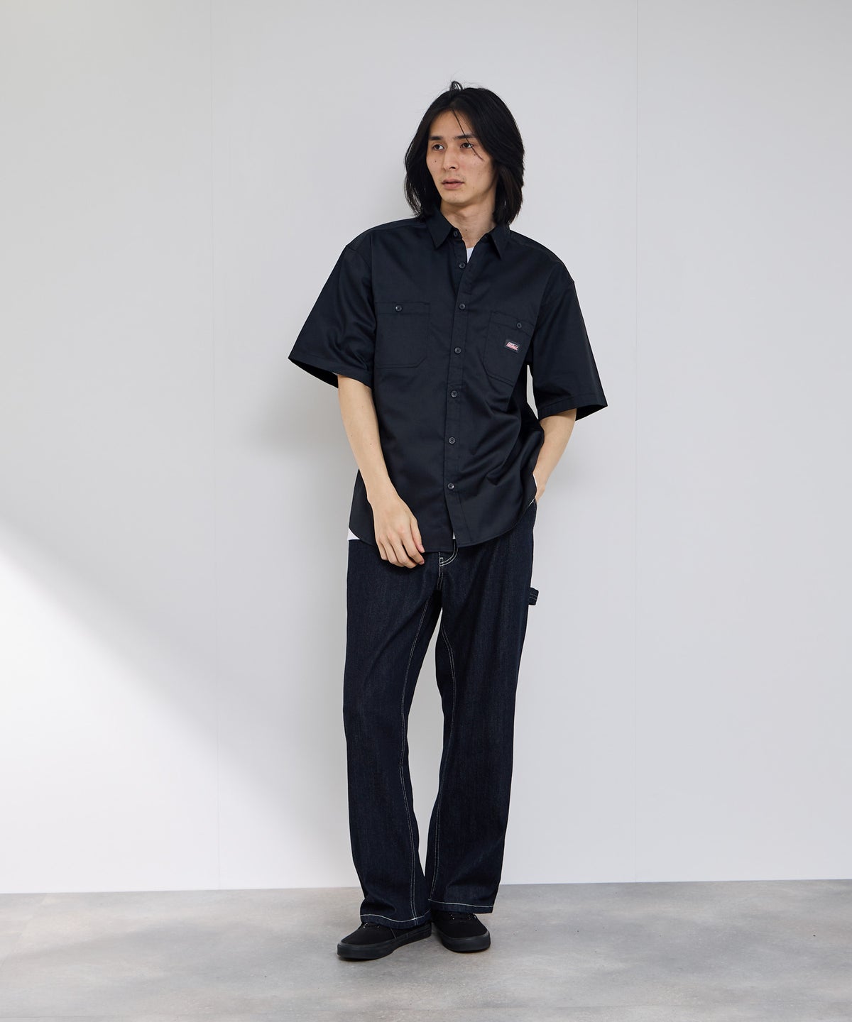 GENUINE Dickies ライトワークシャツ メンズ