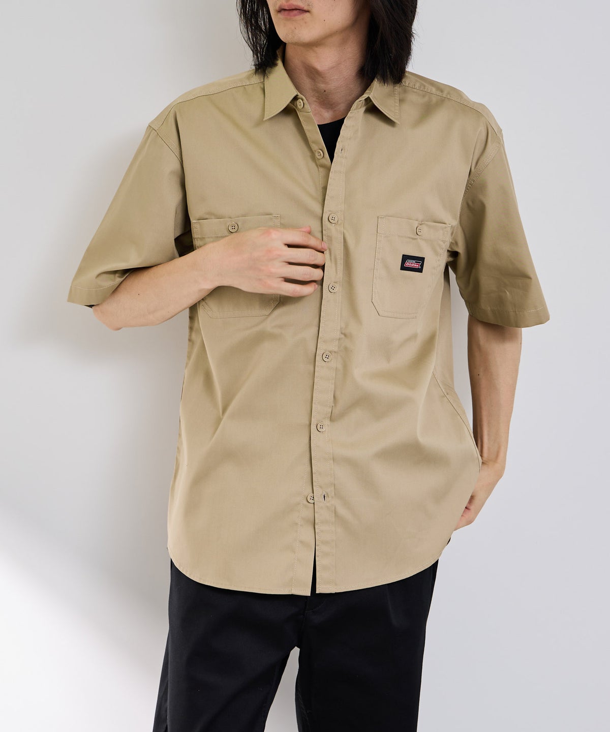 GENUINE Dickies ライトワークシャツ メンズ