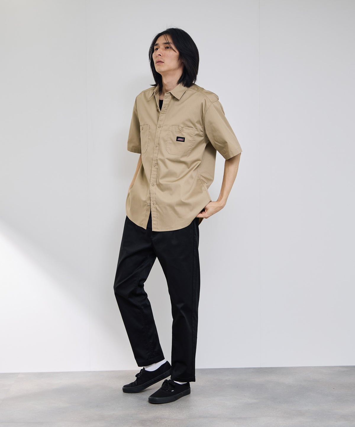 GENUINE Dickies ライトワークシャツ メンズ