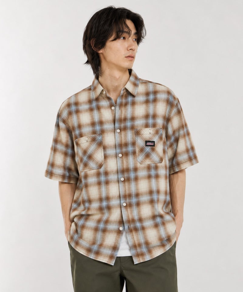GENUINE Dickies  パナマチェックワークシャツ メンズ商品画像-2