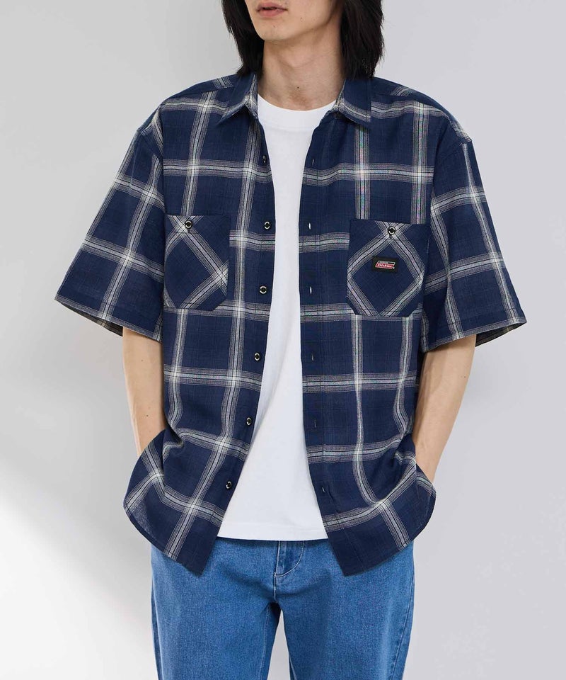 GENUINE Dickies パナマチェックワークシャツ メンズ商品画像-3