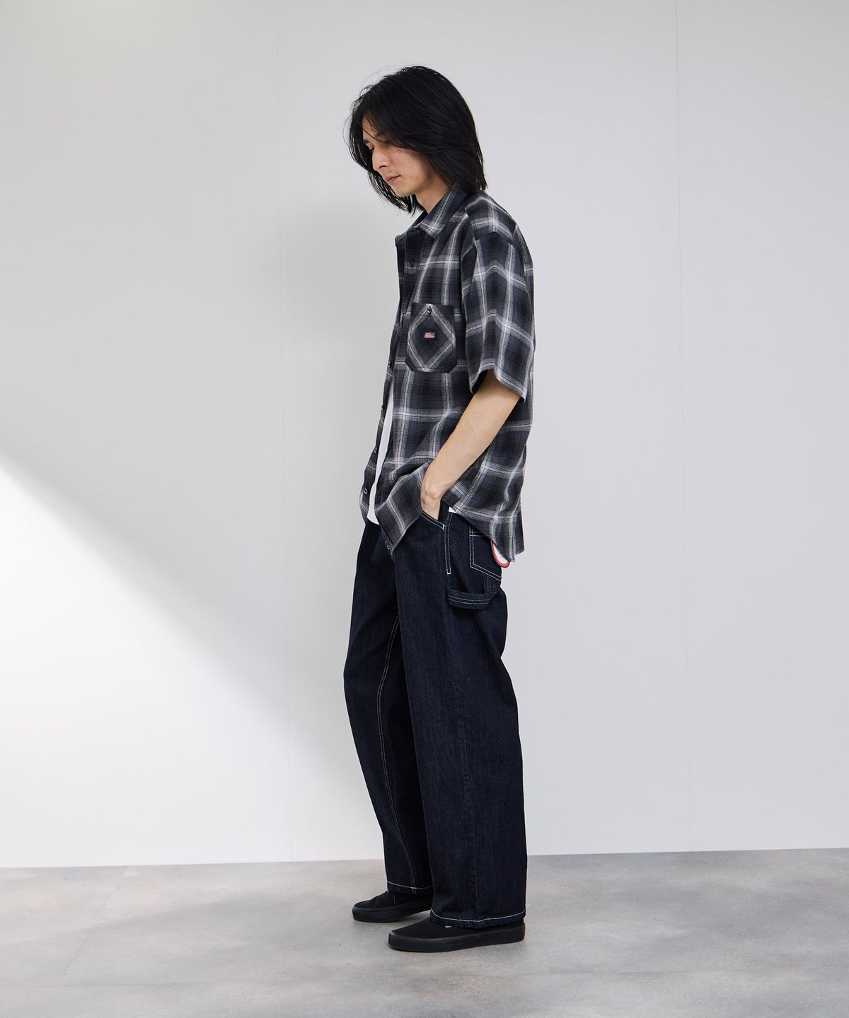 GENUINE Dickies パナマチェックワークシャツ メンズ
