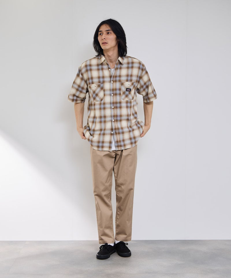 GENUINE Dickies パナマチェックワークシャツ メンズ商品画像-10