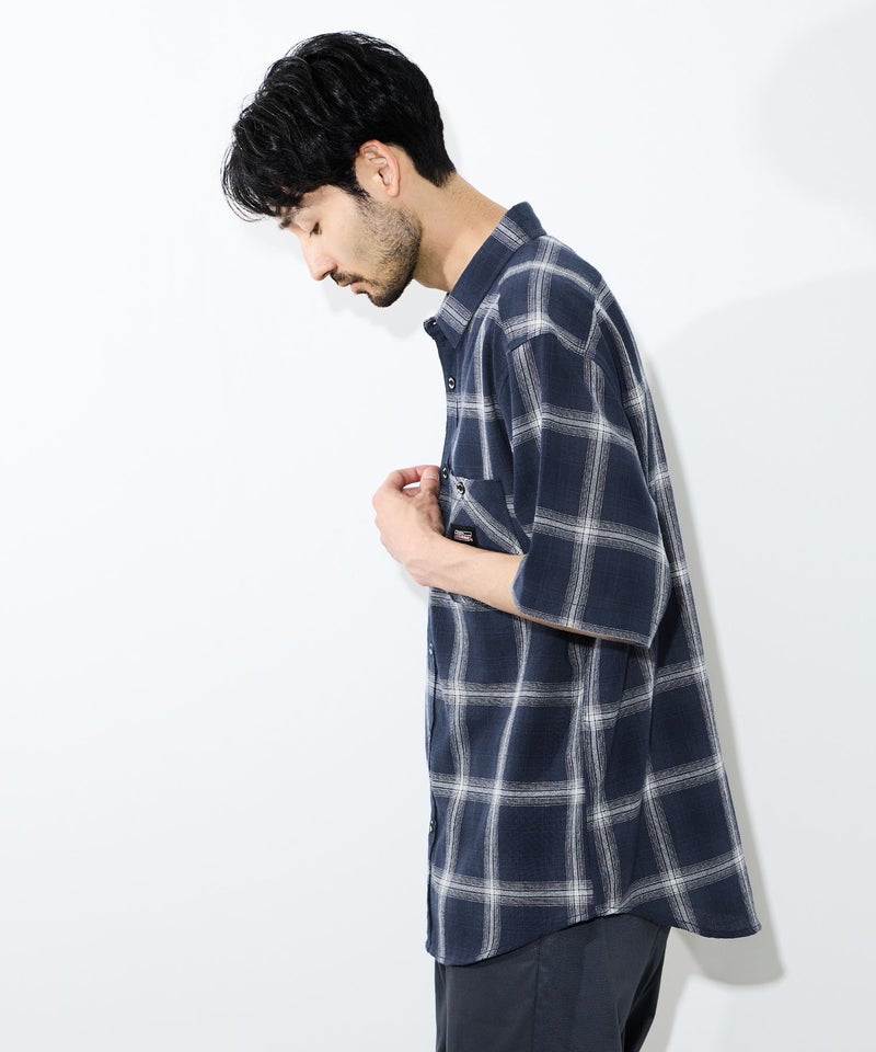 GENUINE Dickies パナマチェックワークシャツ メンズ商品画像-16