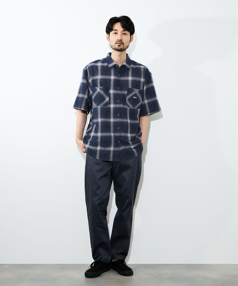 GENUINE Dickies パナマチェックワークシャツ メンズ商品画像-19
