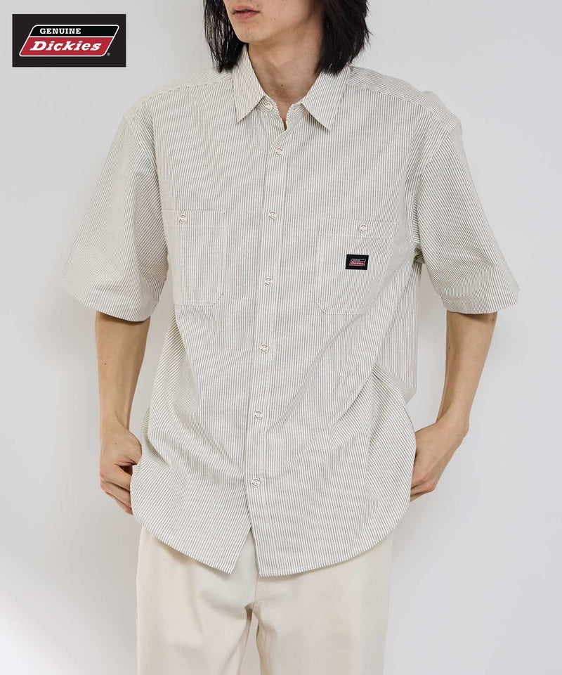 [期間限定価格]GENUINE Dickies  ストライプワークシャツ メンズ商品画像-1