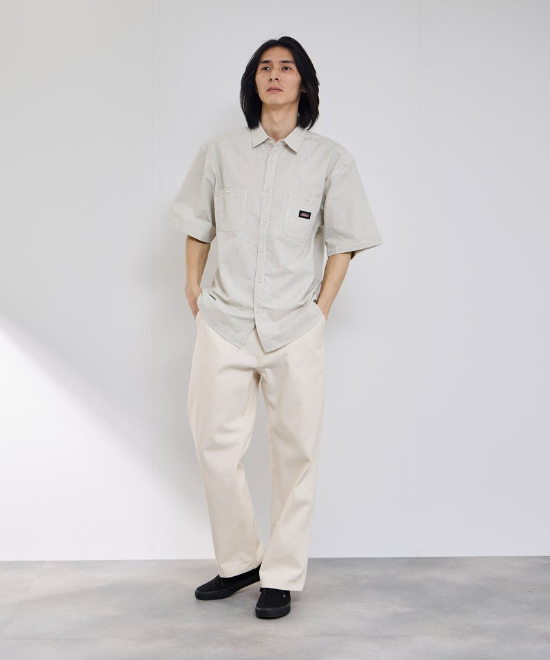 GENUINE Dickies ストライプワークシャツ メンズ商品画像-5
