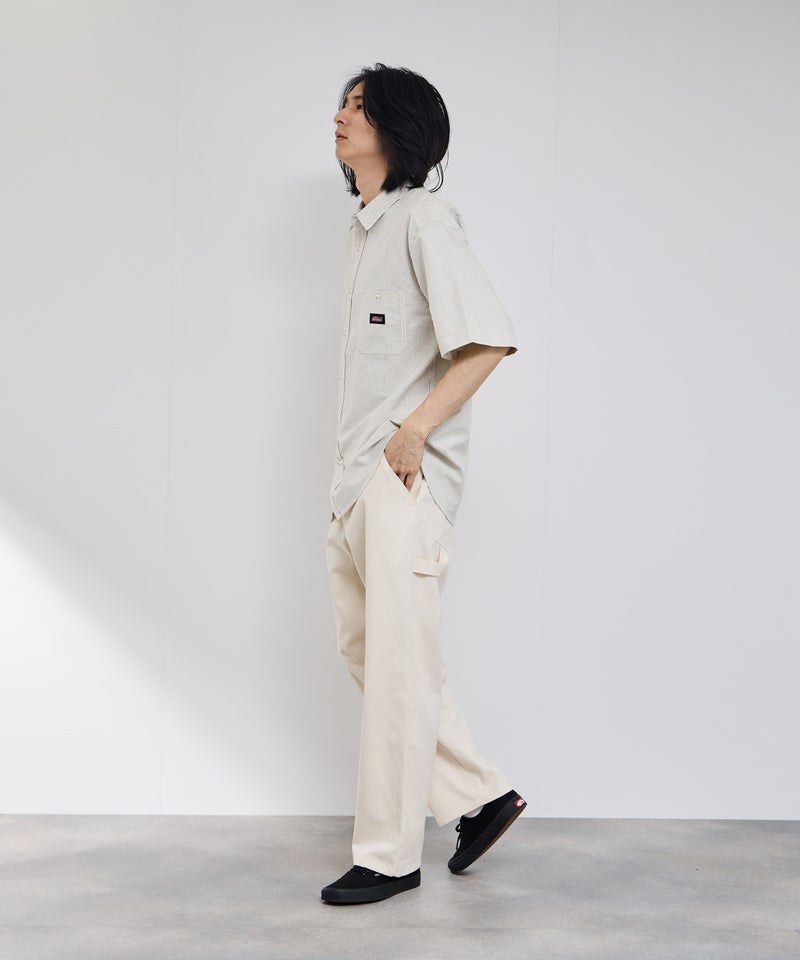 GENUINE Dickies ストライプワークシャツ メンズ商品画像-6