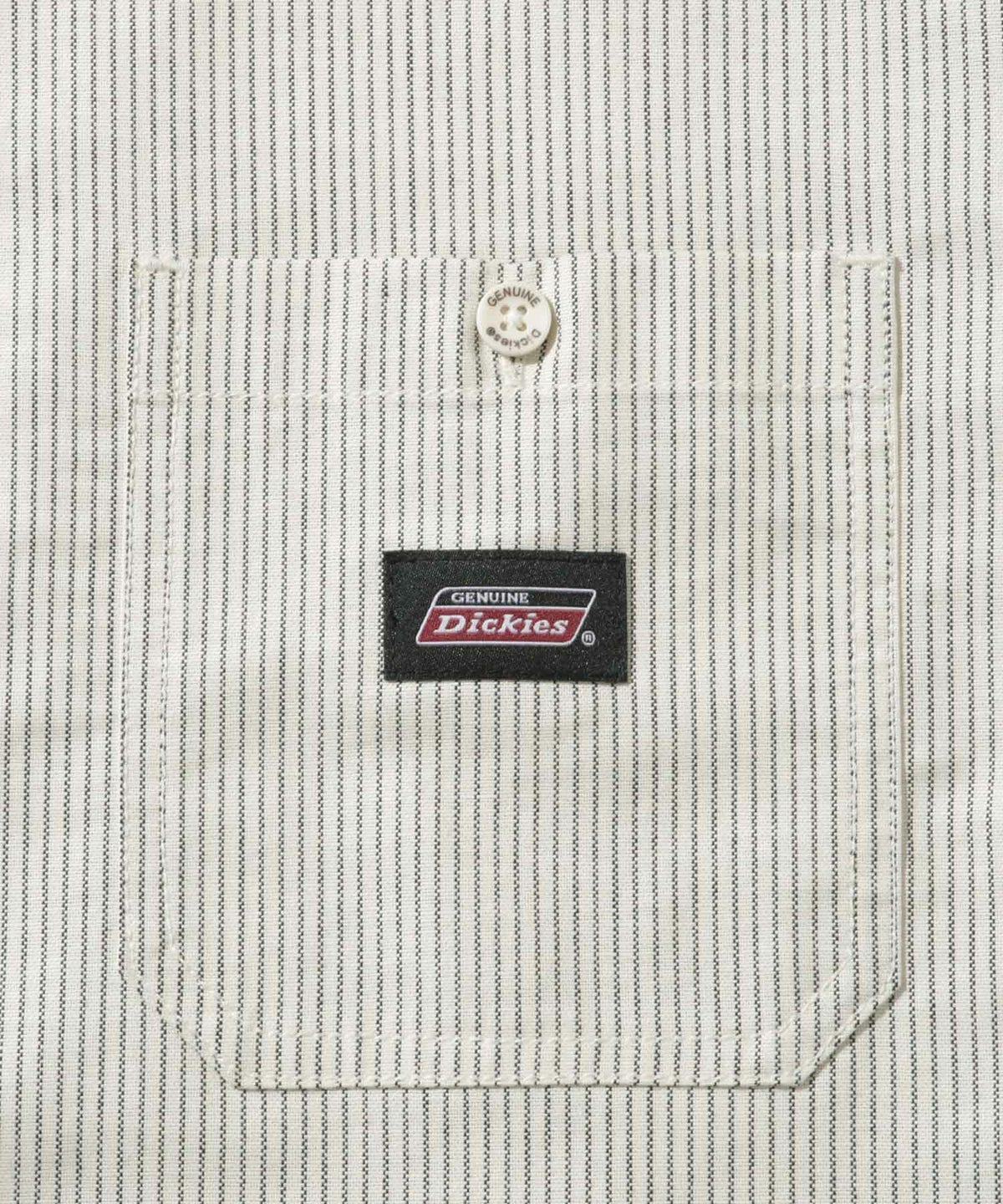 GENUINE Dickies ストライプワークシャツ メンズ