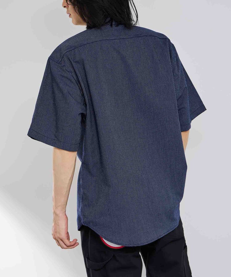 GENUINE Dickies ストライプワークシャツ メンズ商品画像-8