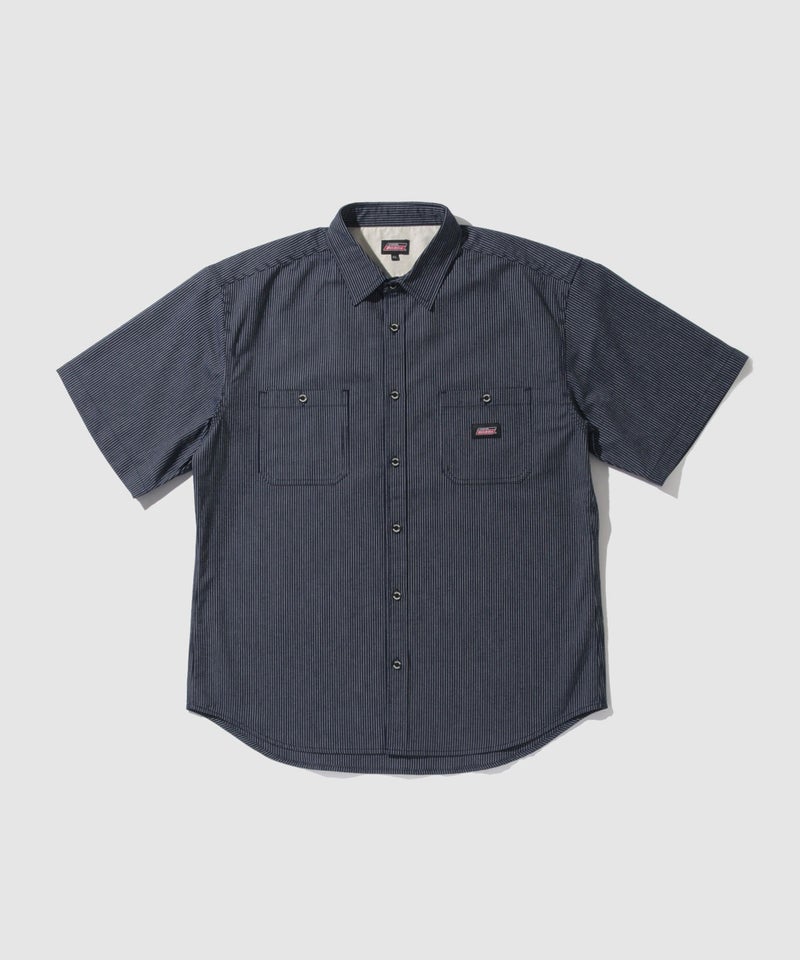 GENUINE Dickies ストライプワークシャツ メンズ商品画像-10