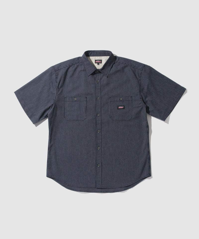 GENUINE Dickies ストライプワークシャツ メンズ商品画像-12