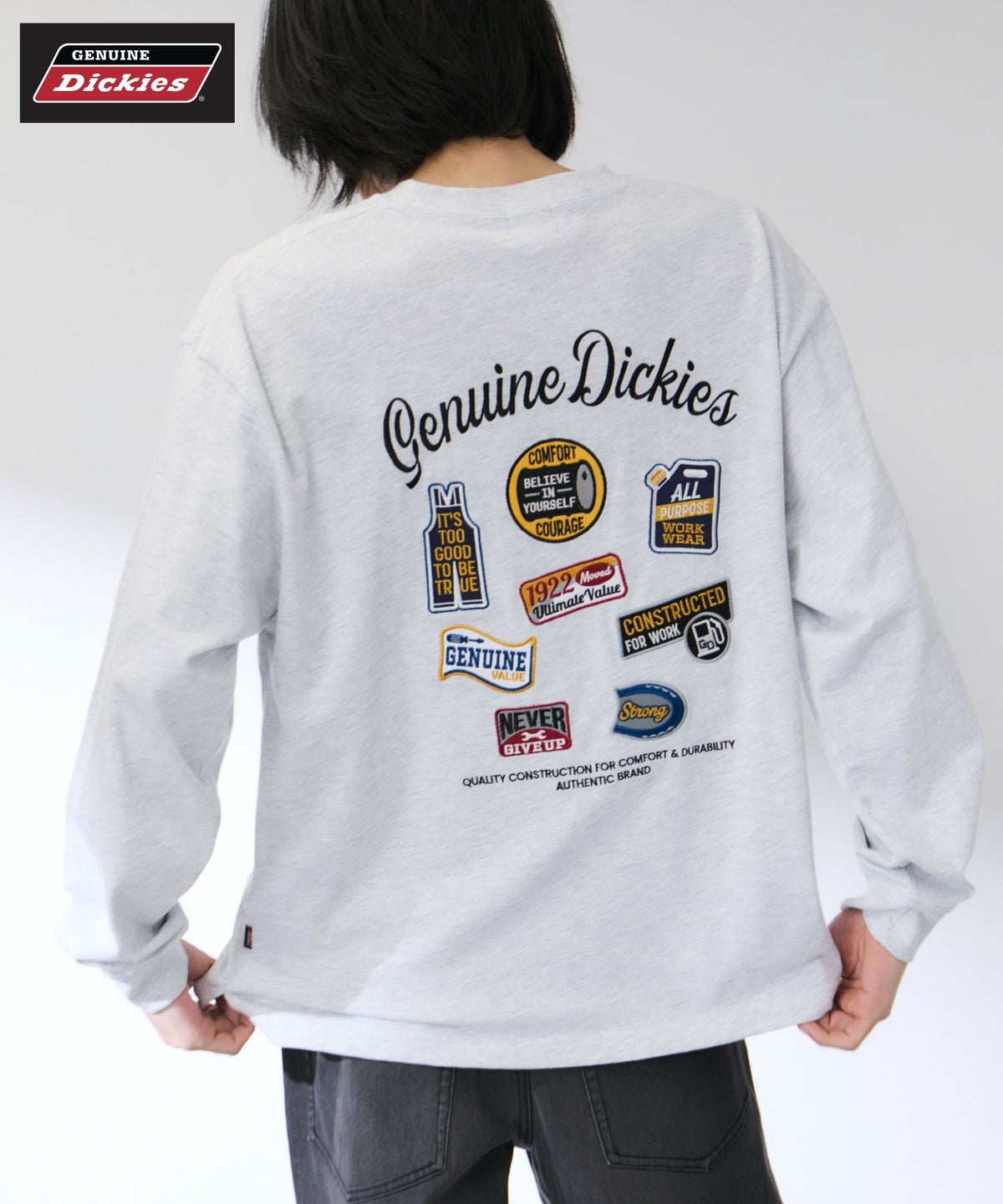 GENUINE Dickies ロングスリーブTシャツ メンズ
