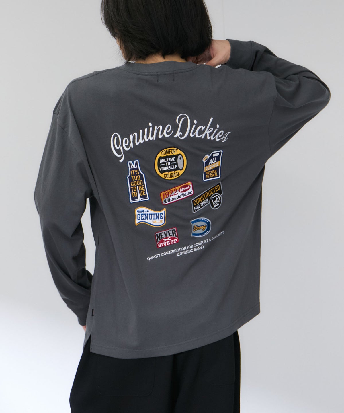 GENUINE Dickies ロングスリーブTシャツ メンズ
