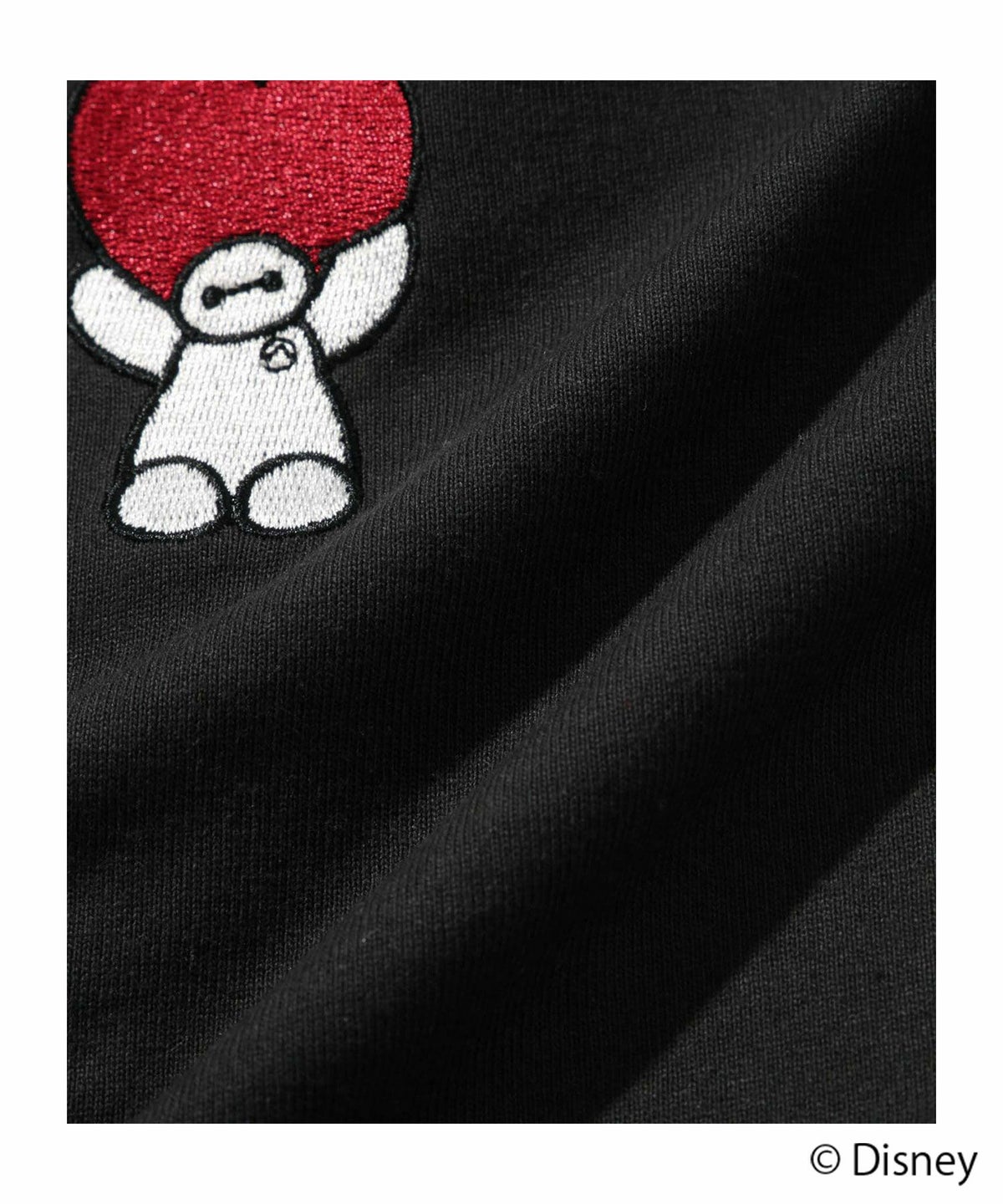 Disney 『ベイマックス』 / 刺繍長袖Tシャツ メンズ