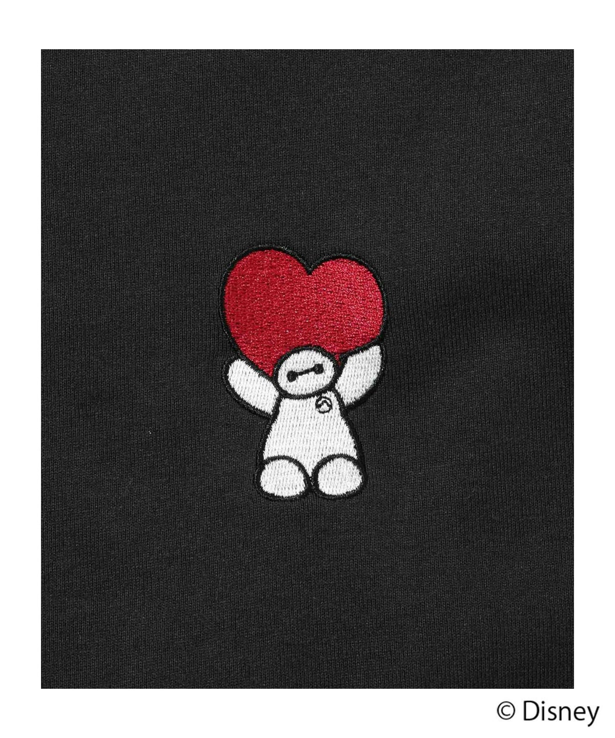 Disney 『ベイマックス』 / 刺繍長袖Tシャツ メンズ